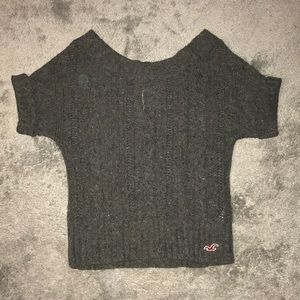 Hollister wide neck sweater